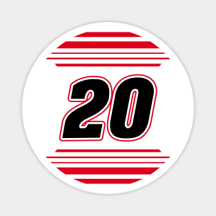 Christopher Bell #20 2024 NASCAR Design Magnet